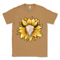 Toasted Coconut sunflower bull skull Classic Tee - JahusDesignShop