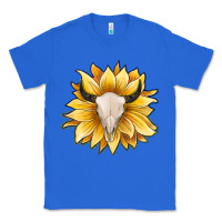 True Royal sunflower bull skull Classic Tee - JahusDesignShop