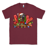 Burgundy joy pig Classic Tee - LillyAllenDesigns