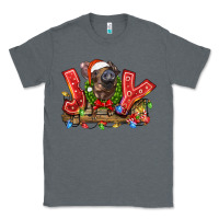 Charcoal Heather joy pig Classic Tee - LillyAllenDesigns