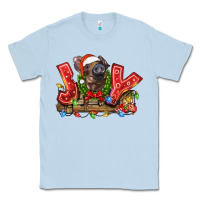 Dusty Blue joy pig Classic Tee - LillyAllenDesigns