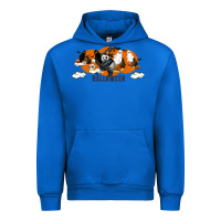 Cobalt Hallowen Panda Urban Hoodie - LillyAllenDesigns
