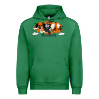 Emerald Hallowen Panda Urban Hoodie - LillyAllenDesigns