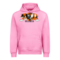 Fuchsia Pink Hallowen Panda Urban Hoodie - LillyAllenDesigns