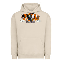 Pigment French Oak Hallowen Panda Urban Hoodie - LillyAllenDesigns