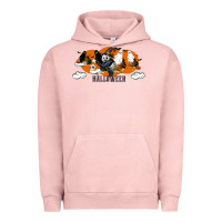 Pigment Salmon Hallowen Panda Urban Hoodie - LillyAllenDesigns