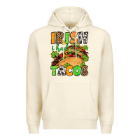 Sandshell St. Patrick's Irish i had tacos Premium Hoodie - OliviaCreatesArt