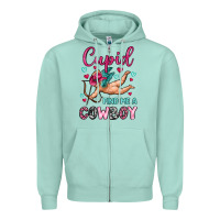 Cupid Find Me A Cowboy Zipper Hoodie | Teevron