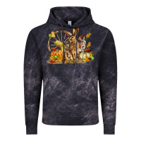 Cloud Black Fall Rabbit Vintage Hoodie - LillyAllenDesigns
