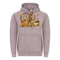 Vintage Zinc Fall Rabbit Vintage Hoodie - LillyAllenDesigns