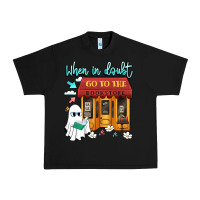 Black when in doubt go to the bookstore Urban Heavy Tee - Artiststas