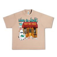 Burro when in doubt go to the bookstore Urban Heavy Tee - Artiststas