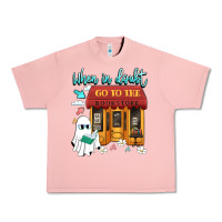 Salmon when in doubt go to the bookstore Urban Heavy Tee - Artiststas