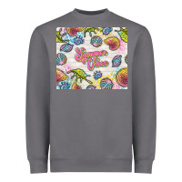 Storm summer vibes with sea shells Heavyweight Sweatshirt - TumblerDesignByShophia