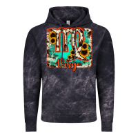 Cloud Black virgo turquoise cowhide Vintage Hoodie - RanaPortraitStore