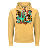 Vintage Mustard virgo turquoise cowhide Vintage Hoodie - RanaPortraitStore