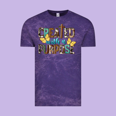 Created With A Purpose Vintage Tee Designed By Lillyallendesigns
