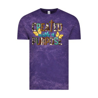 Cloud Purple Created With A Purpose Vintage Tee - LillyAllenDesigns