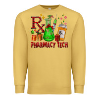 Antique Gold pharmacy tech christmas Premium Sweatshirt - FaDigitalArtStudio