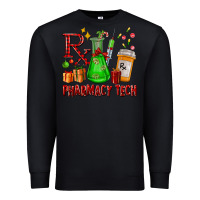 Black pharmacy tech christmas Premium Sweatshirt - FaDigitalArtStudio