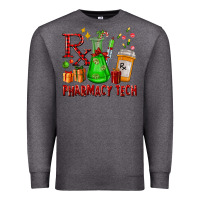 Charcoal Heather pharmacy tech christmas Premium Sweatshirt - FaDigitalArtStudio