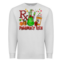 Dove Grey pharmacy tech christmas Premium Sweatshirt - FaDigitalArtStudio