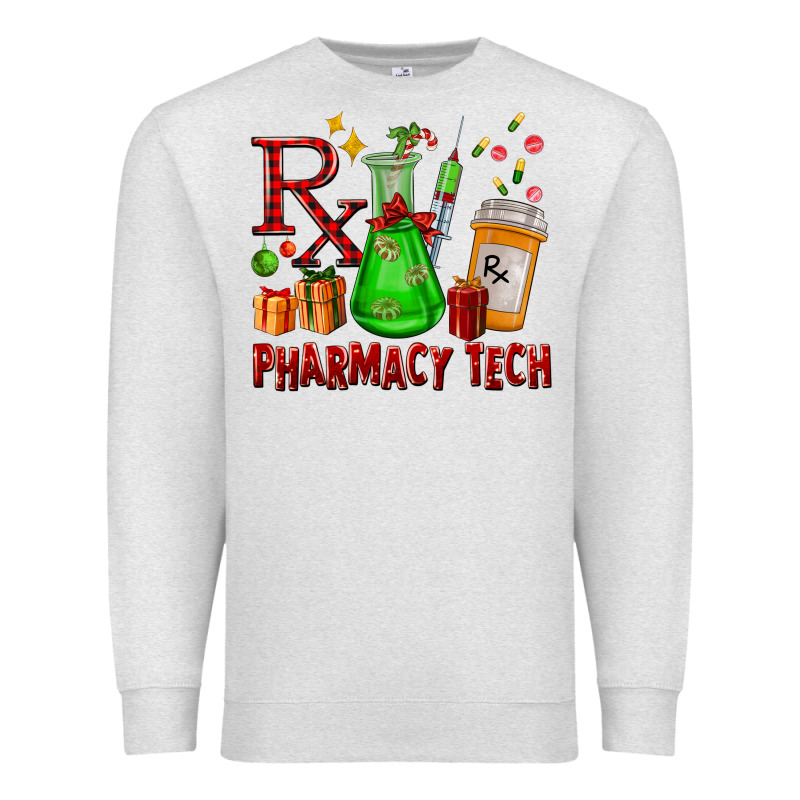 Pharmacy Tech Christmas Premium Sweatshirt by FaDigitalArtStudio | Teevron