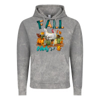 Cloud Rock Fall Vibes Chicken Vintage Hoodie - LillyAllenDesigns