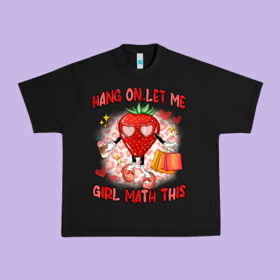 Hang On,let Me Girl Math This Urban Heavy Tee Designed By Artiststas