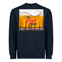Navy the cool dad and beer Heavyweight Sweatshirt - TumblerDesignByShophia