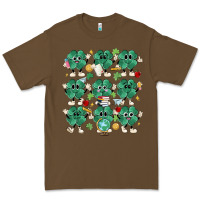 Cacao teacher st patrick day clovers Premium Tee - MaliasSmallBusiness
