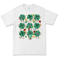 White teacher st patrick day clovers Premium Tee - MaliasSmallBusiness