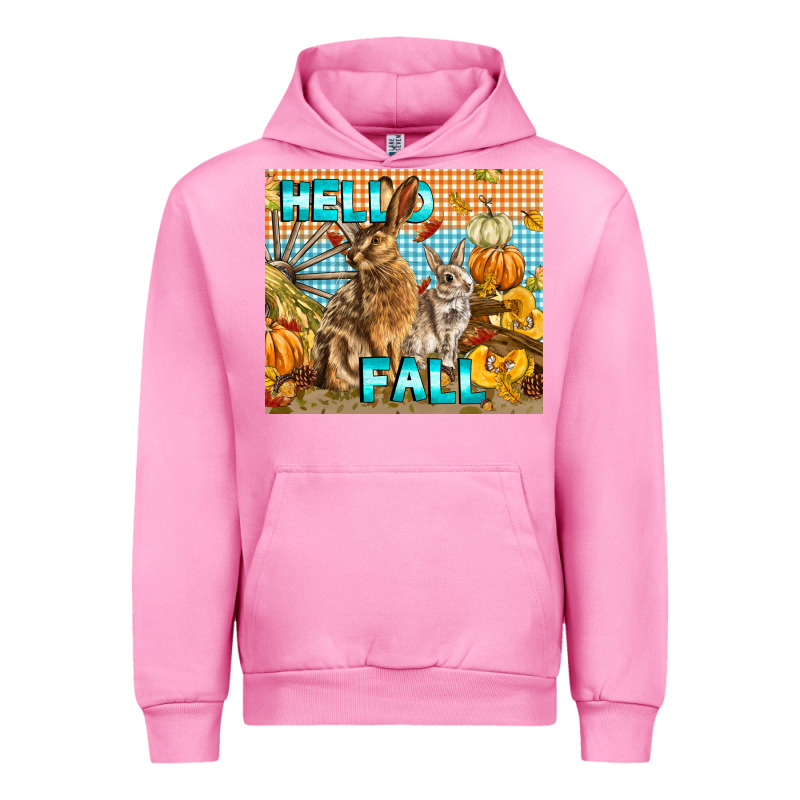 Hello Fall Rabbit Urban Hoodie by LillyAllenDesigns | Teevron