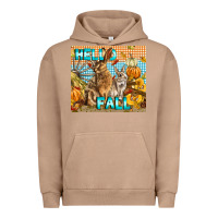 Pigment Burro Hello Fall Rabbit Urban Hoodie - LillyAllenDesigns