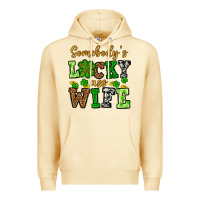 Pina Colada St. Patrick's Somebody’s lucky ass wife Premium Hoodie - OliviaCreatesArt