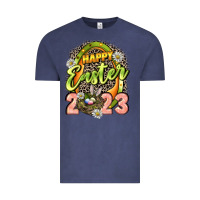 Vintage Denim Happy Easter 2023 Vintage Tee - LillyAllenDesigns
