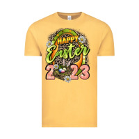Vintage Mustard Happy Easter 2023 Vintage Tee - LillyAllenDesigns