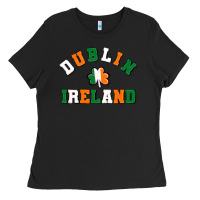 Black dublİn ireland Ladies Tee - MaliasSmallBusiness