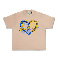 Burro world down syndrome day heart Urban Heavy Tee - Artiststas