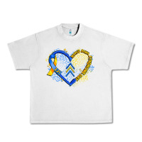 Lunar Rock world down syndrome day heart Urban Heavy Tee - Artiststas