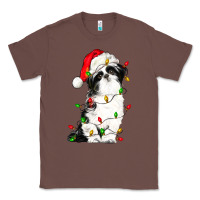 Chestnut christmas shih tzu dog Classic Tee - LillyAllenDesigns