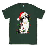 Sports Green christmas shih tzu dog Classic Tee - LillyAllenDesigns