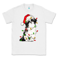 White christmas shih tzu dog Classic Tee - LillyAllenDesigns