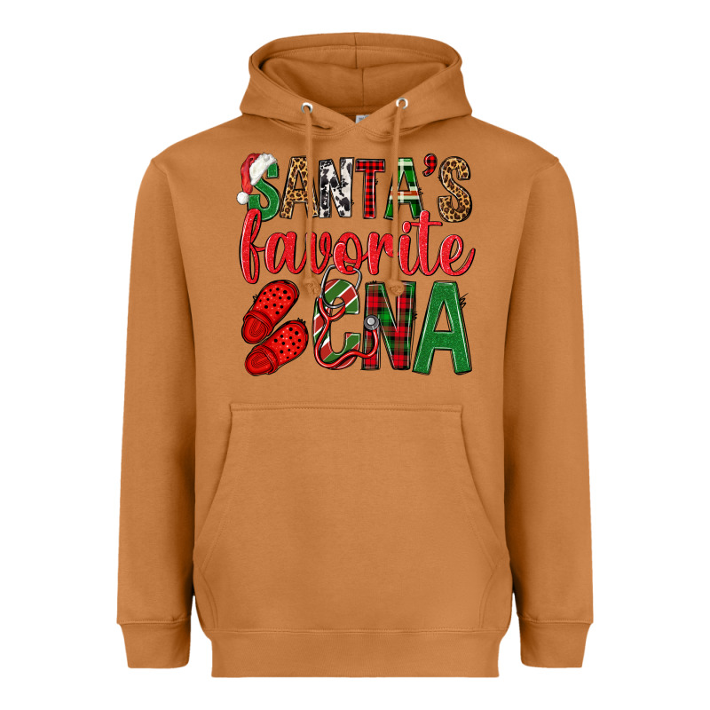 Santa's Favorite Cna Heavyweight Hoodie by BundleAndBundleShop | Teevron