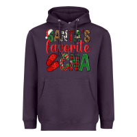 Plum Santa's Favorite Cna Heavyweight Hoodie - BundleAndBundleShop