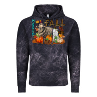 Cloud Black Hello Fall Merino Wool Sheep Vintage Hoodie - LillyAllenDesigns