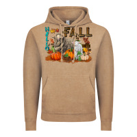 Vintage Coffee Hello Fall Merino Wool Sheep Vintage Hoodie - LillyAllenDesigns