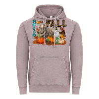 Vintage Zinc Hello Fall Merino Wool Sheep Vintage Hoodie - LillyAllenDesigns