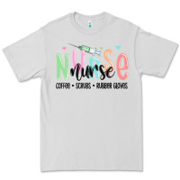 Coffee Scrubs Rubber Gloves Nurse Premium Tee | Teevron