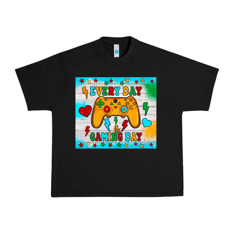 Every Day Is Gaming Day Urban Heavy Tee by JahusDesignShop | Teevron